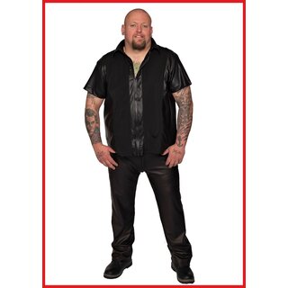 Wetlook Hemd black
