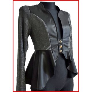 Lurex Wetlook Blazer